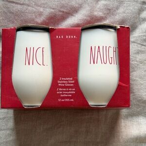 Rae Dunn Stainless Steel Wine Glass